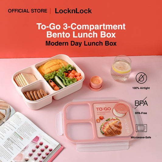 To-Go Lunch Box Bento Box for Kids