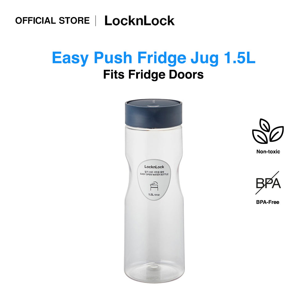 2 x Plastic Fridge jugs 1.5L