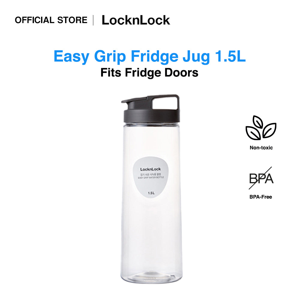 Lock & Lock Easy Grip Water Bottle 1.5L BPA Free