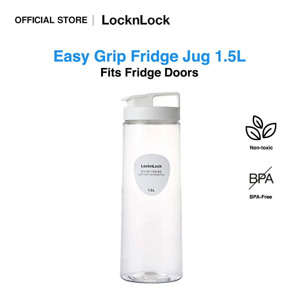 Lock & Lock Easy Grip Water Bottle 1.5L BPA Free