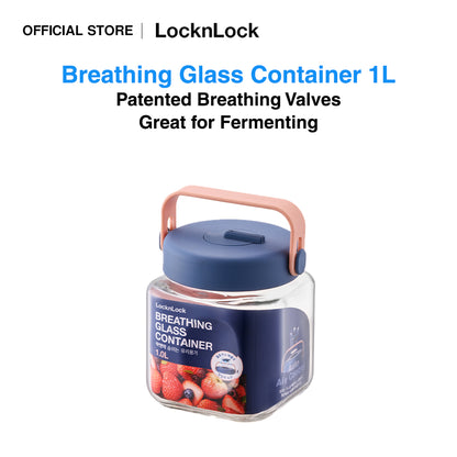 LocknLock Breathing Glass Container 1 L