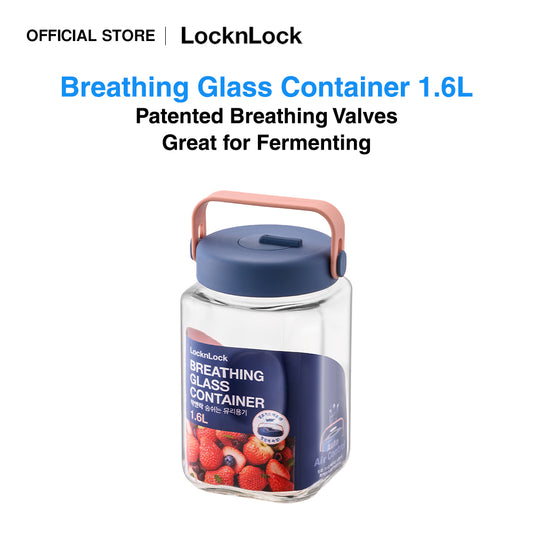 LocknLock Breathing Glass Container 1.6L