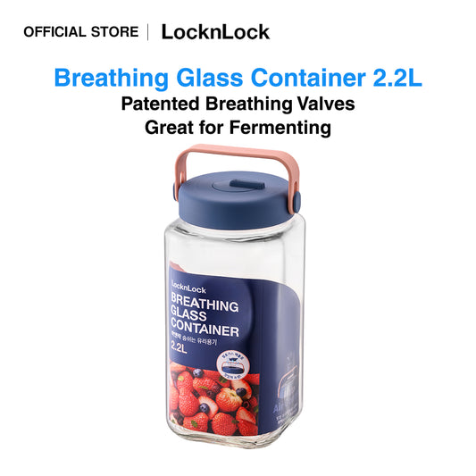 LocknLock Breathing Glass Container 2.2L