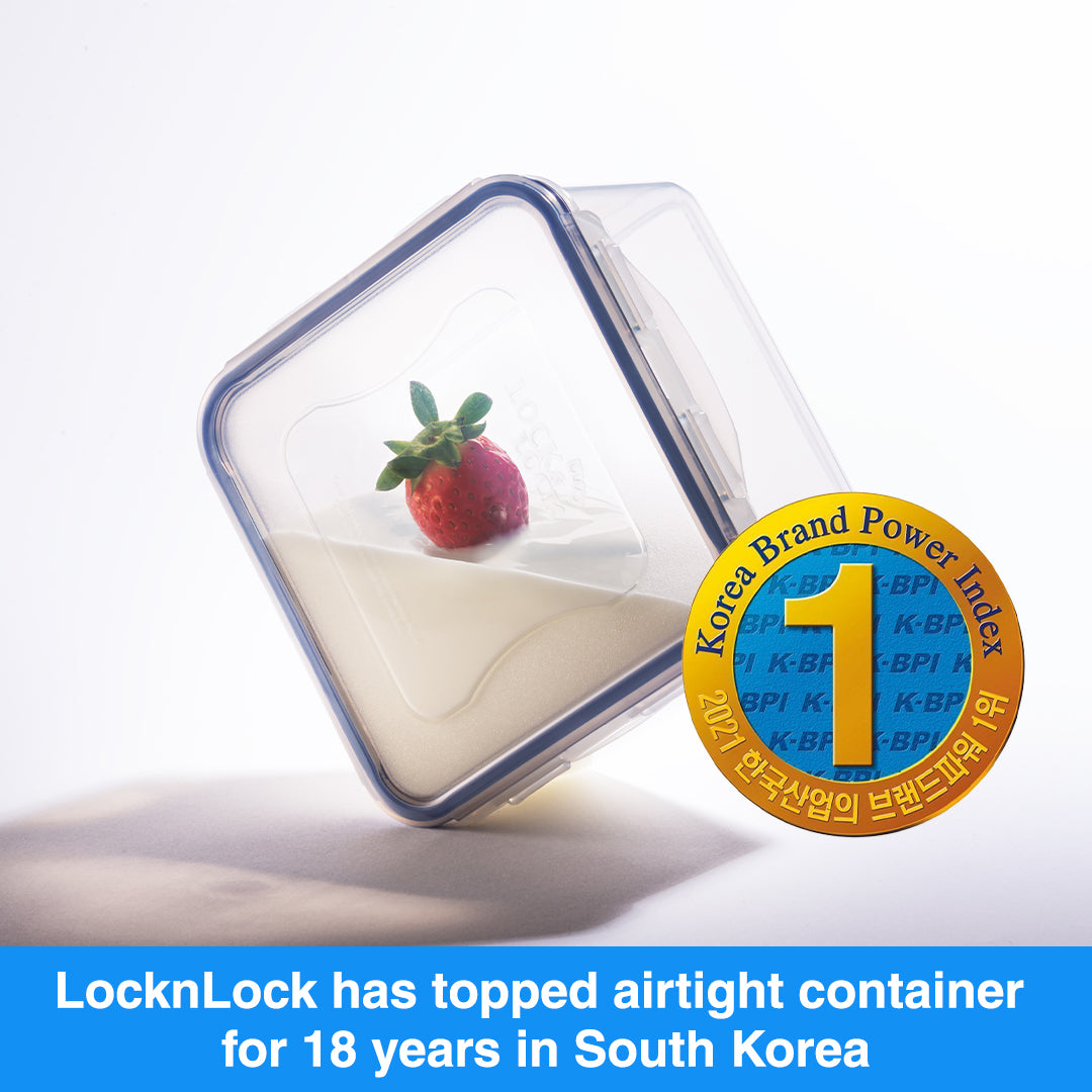 LocknLock Eco-Friendly Classic Airtight Rectangular Food Container 550ML HPL815