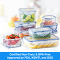 LocknLock Eco-Friendly Classic Airtight Rectangular Food Container 1L HPL817 | Lunch Box