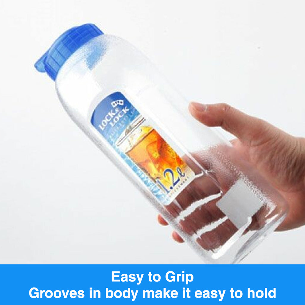 Lock & Lock Easy Grip Water Bottle 1.5L BPA Free